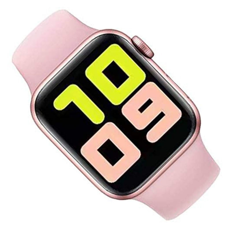 Ceas Smartwatch Techstar® T55, 1.3 Inch IPS, Monitorizare Cardiaca, Tensiune, Sedentarism, Bluetooth 5.0, 2 Curele, Roz - imagine 8
